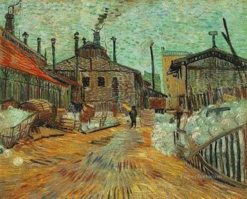 La fábrica de Asnieres Vincent van Gogh Pinturas al óleo
